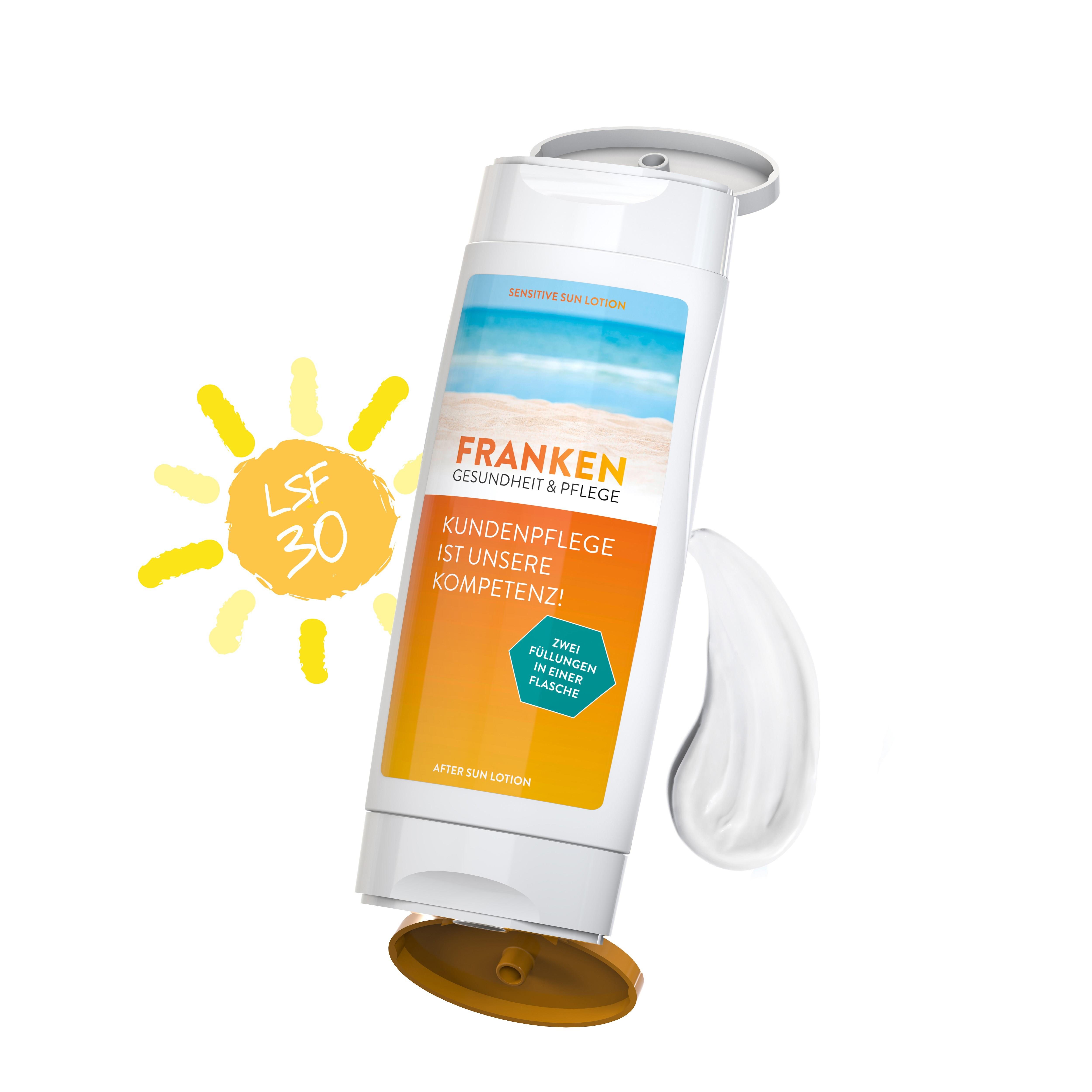DuoPack Sonnenmilch LSF 30 (sensitiv) + After Sun Lotion (sensitiv) (2 x 50 ml)