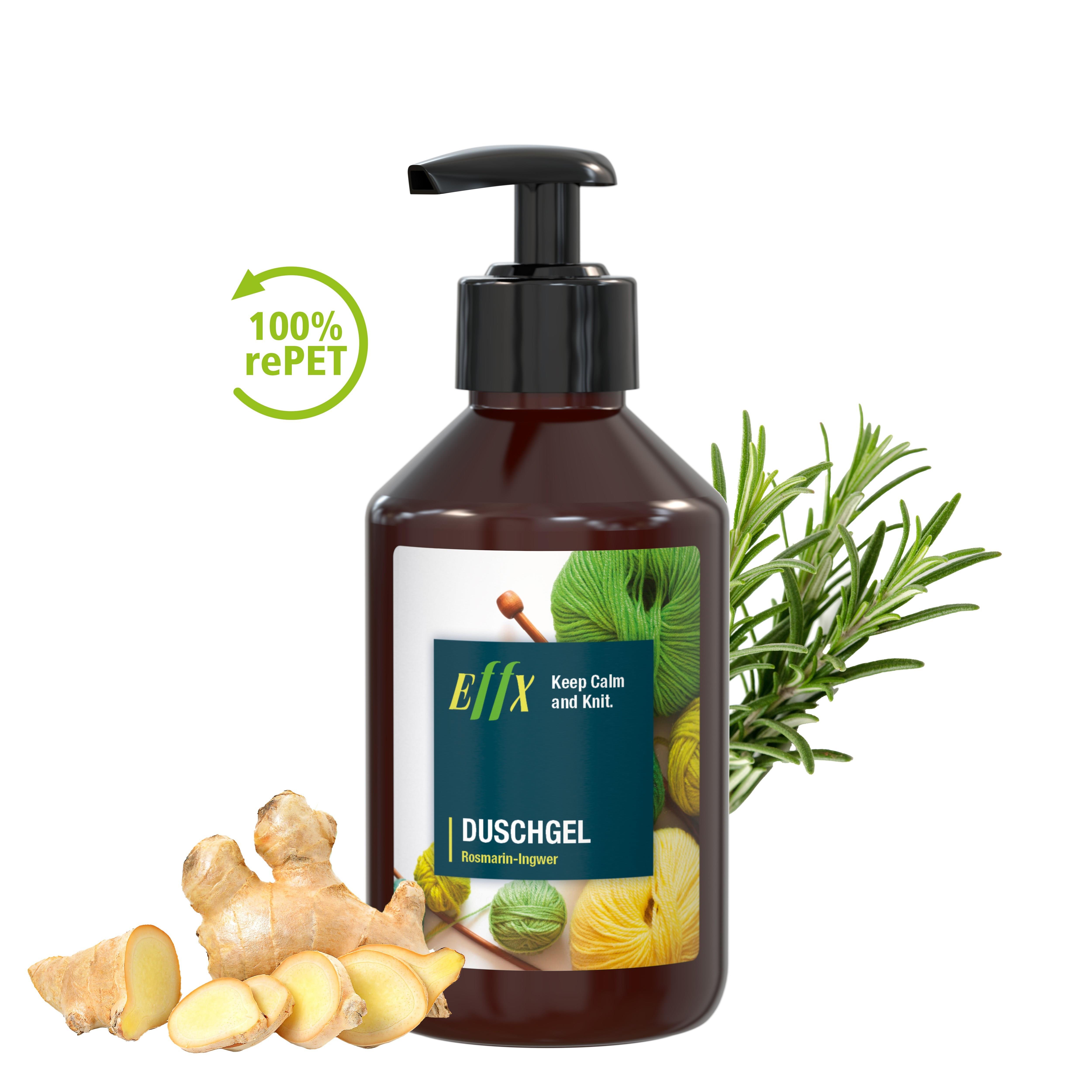 250 ml Spender - Duschgel Rosmarin-Ingwer - Body Label