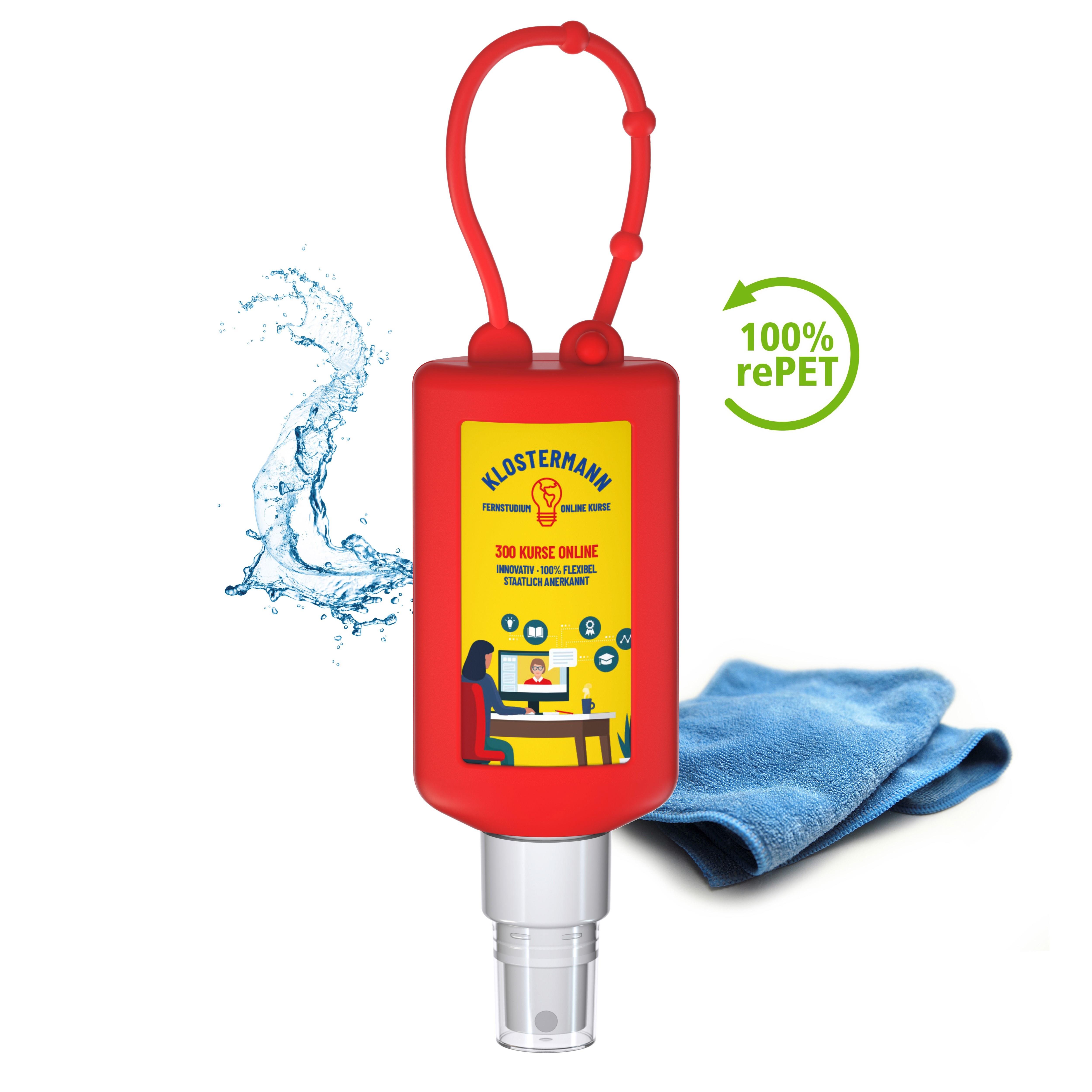 50 ml Bumper rot  - Smartphone & Arbeitsplatz-Reiniger - Body Label