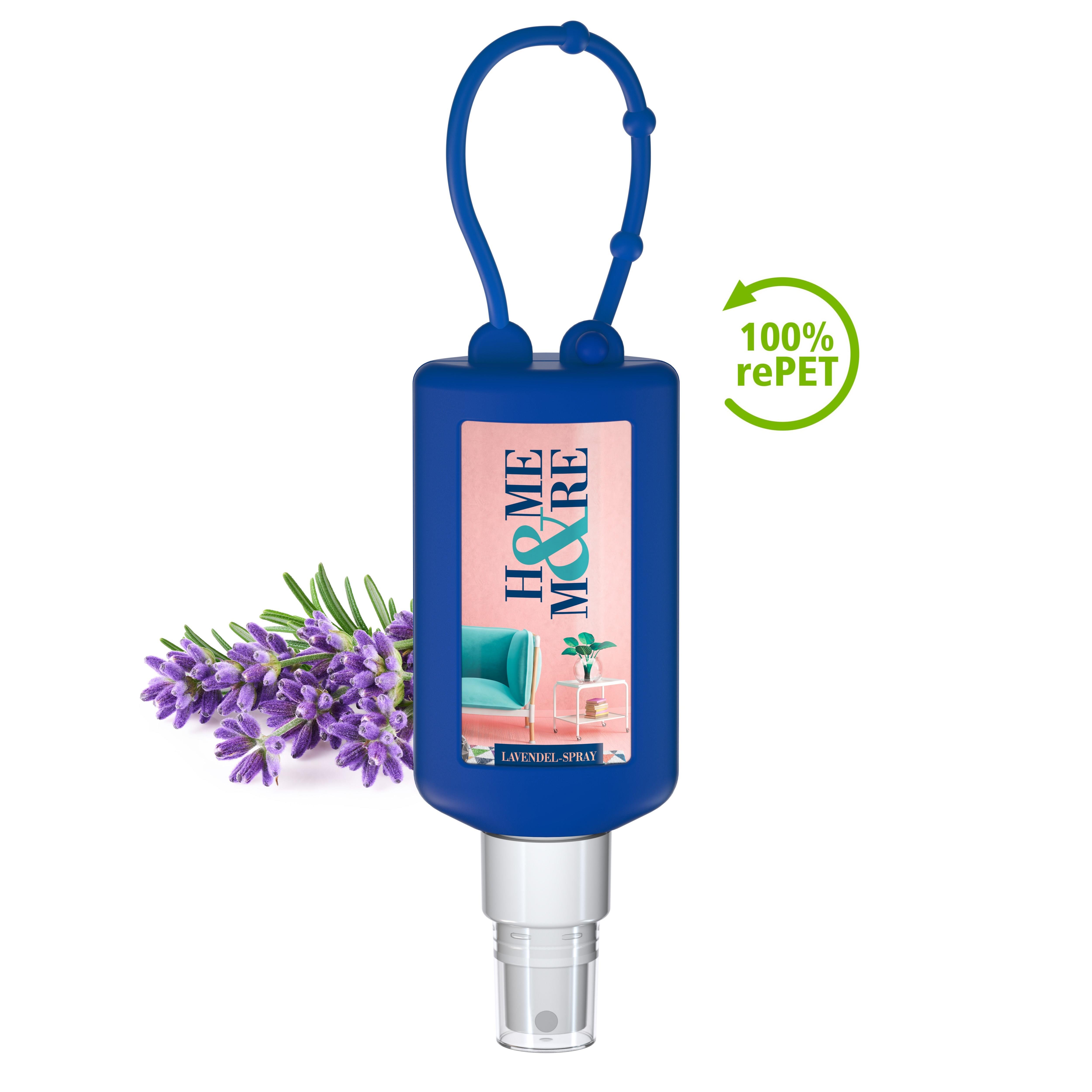 50 ml Bumper blau  - Lavendel-Spray - Body Label