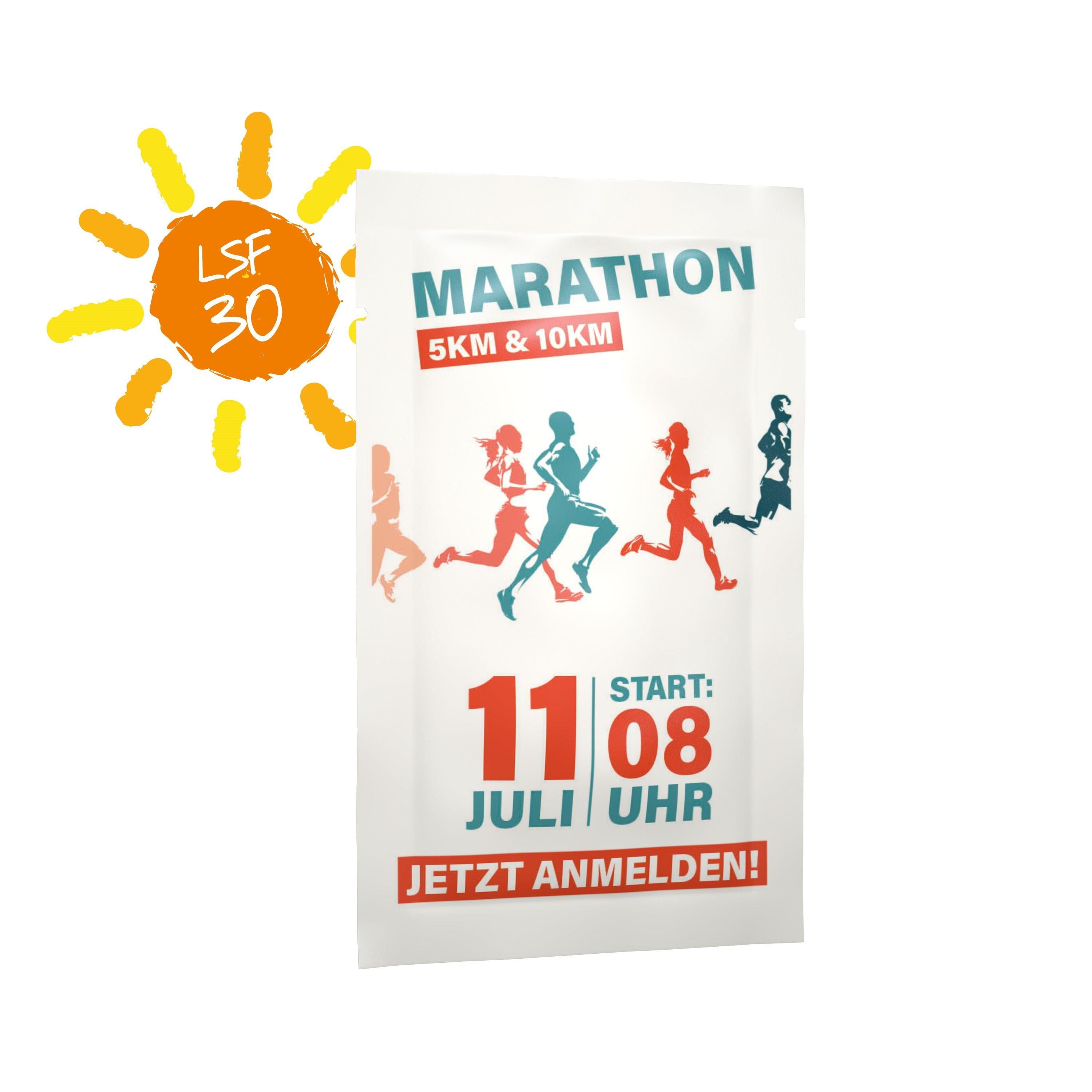 10 ml Sonnenmilch LSF 30 sensitiv (Sachet) - Soft Touch Print