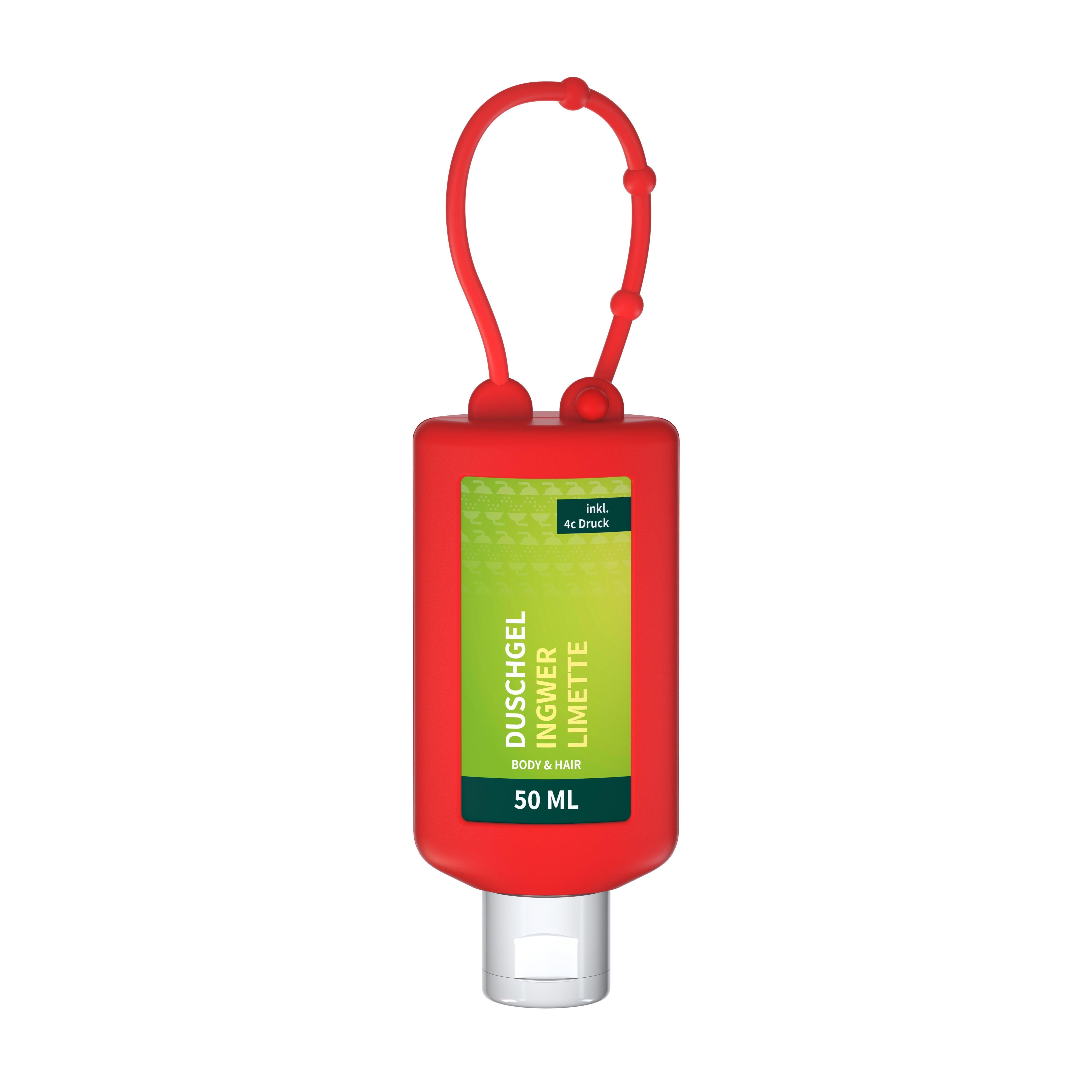 50 ml Bumper rot - Duschgel Ingwer-Limette - Body Label