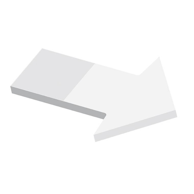 Haftnotizen powerstikkies formgestanzt ´Pfeil´, 25 Blatt