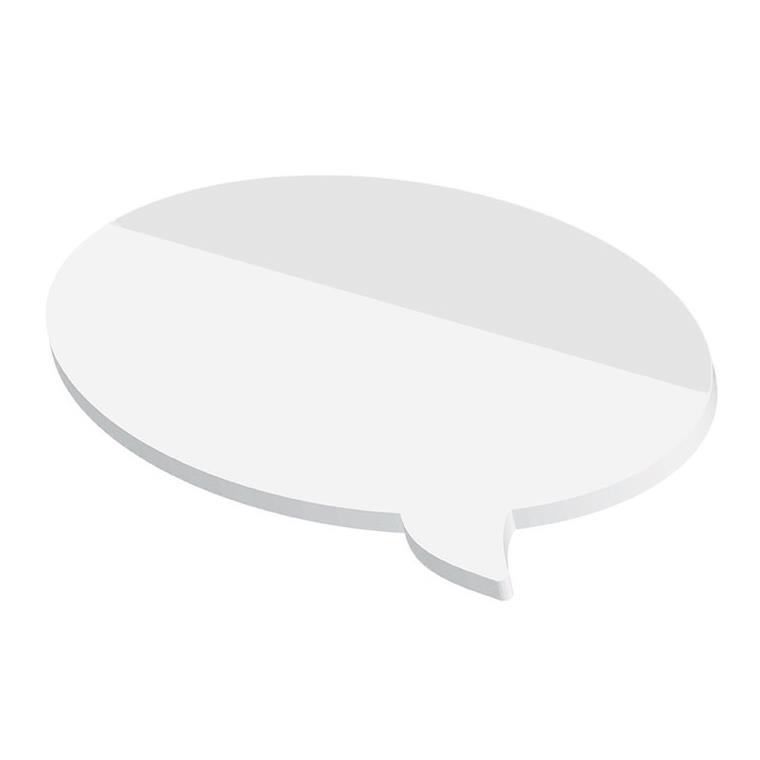 Haftnotizen powerstikkies formgestanzt ´Sprechblase´, 100 Blatt