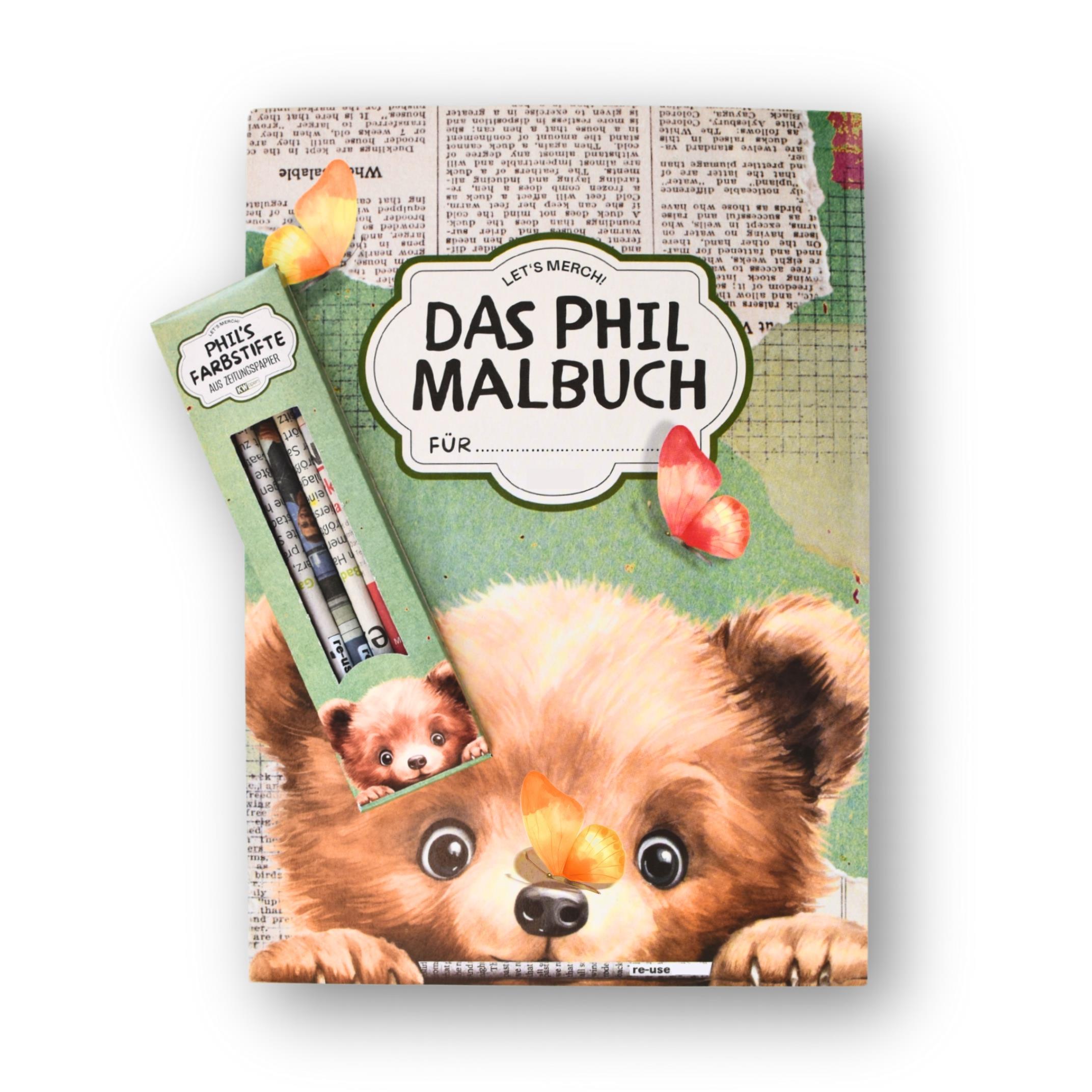 PHIL - Malblock - eigengestalteten Cover A5