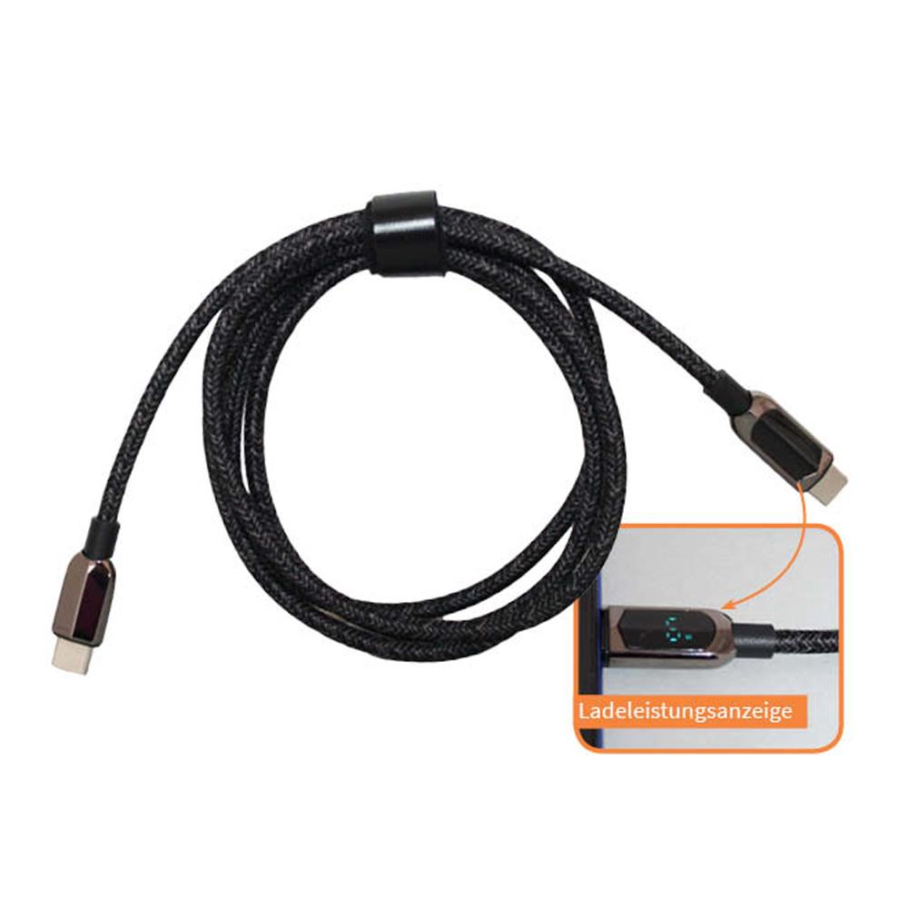 Lade- und Datenkabel ´100W USB-C Highspeed ´