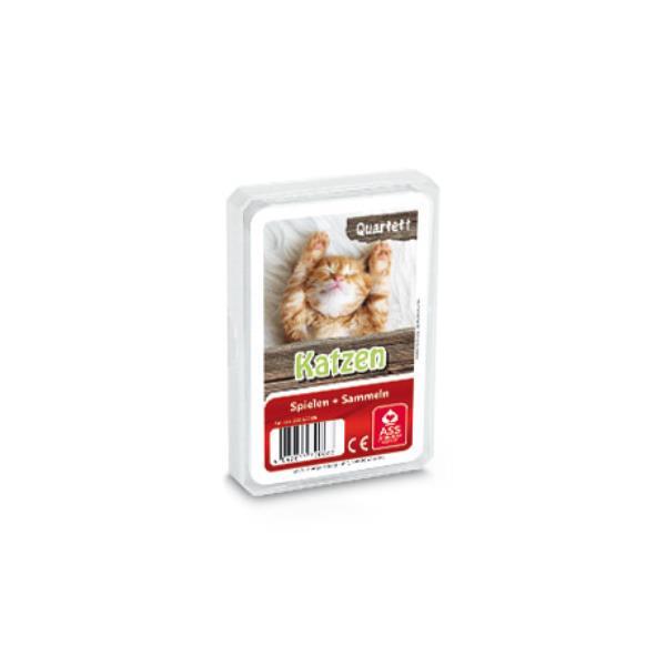 Quartett / Sonderquartett - Katzen, 33 Blatt, im Kunststoffetui