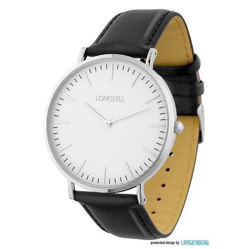Metalluhr CLASSIC FLAT silver