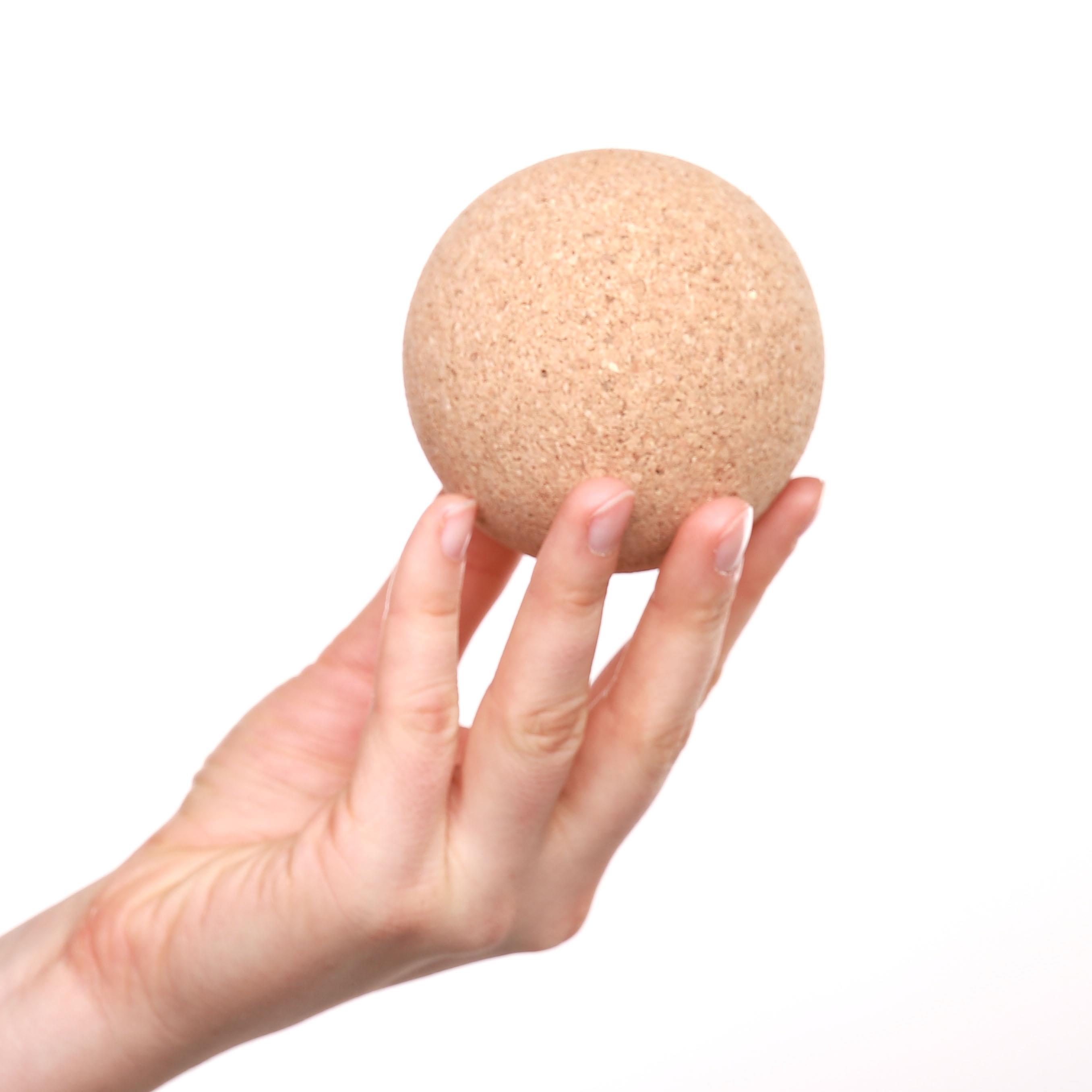 Massageball / Faszienball aus Kork, 7cm, ´Made in Europe´