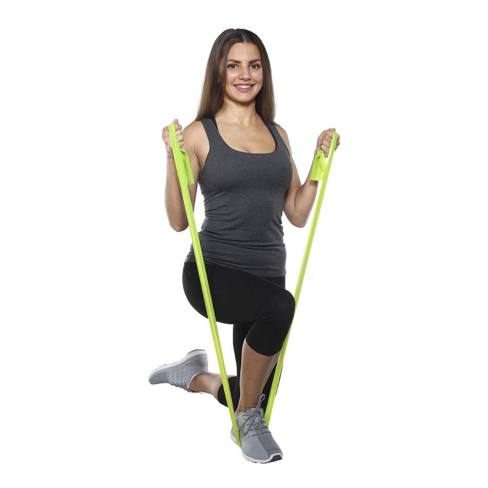 Fitnessband gelb (mittel) - vegan & aus Naturlatex - ab 400 St.