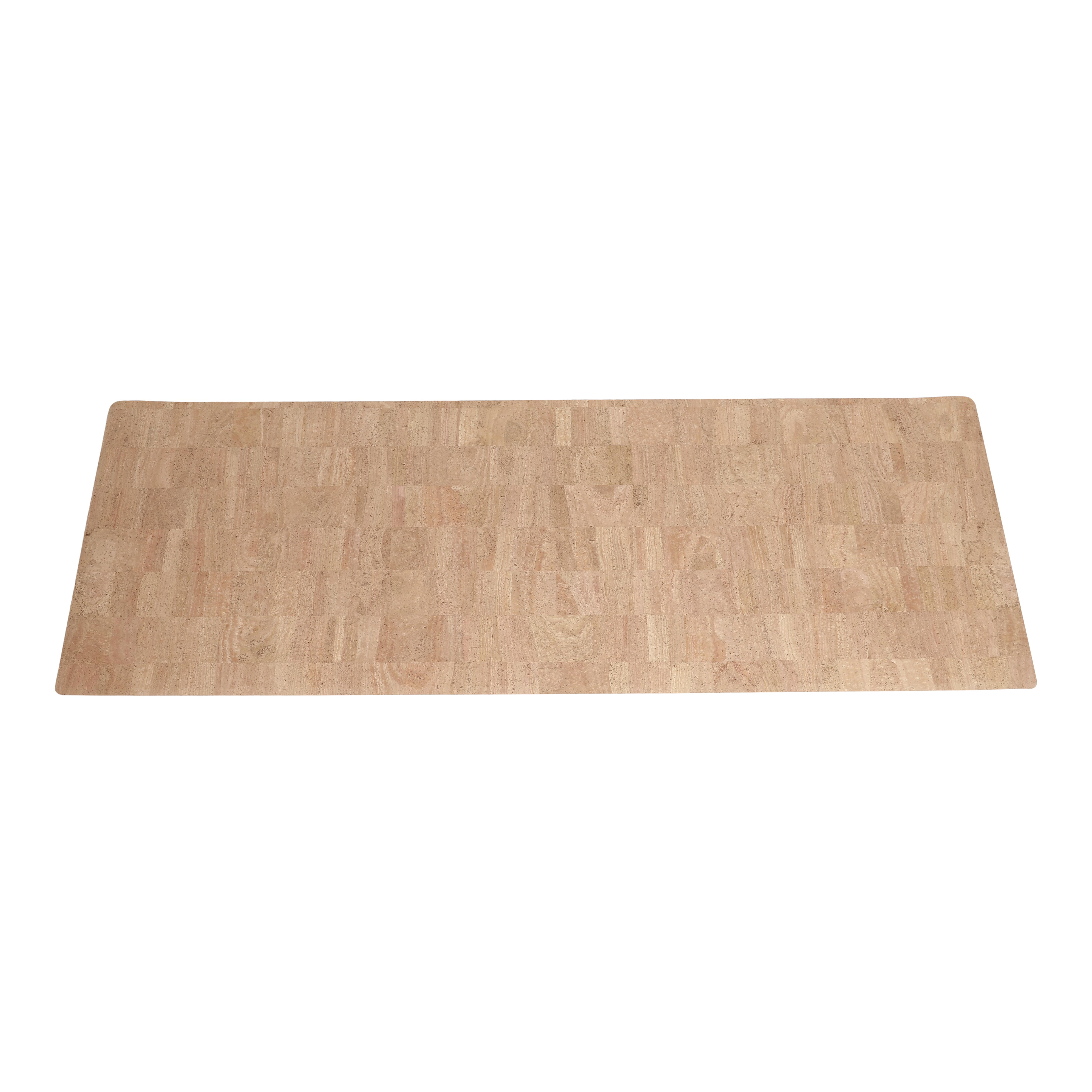 Yogamatte Kork Parkettstil + Naturlatex - ´Made in Europe´
