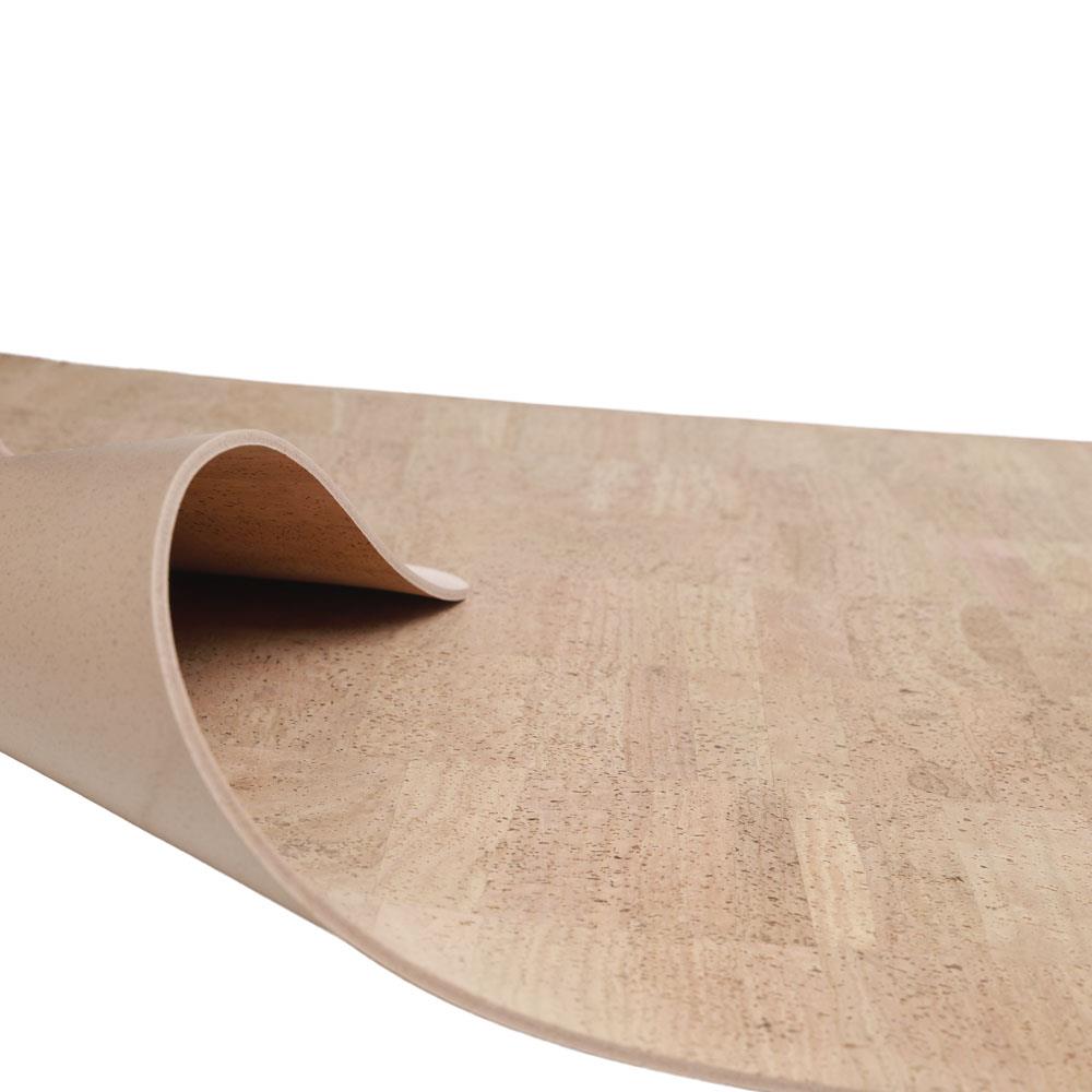 Yogamatte Kork Parkettstil + Naturlatex - ´Made in Europe´