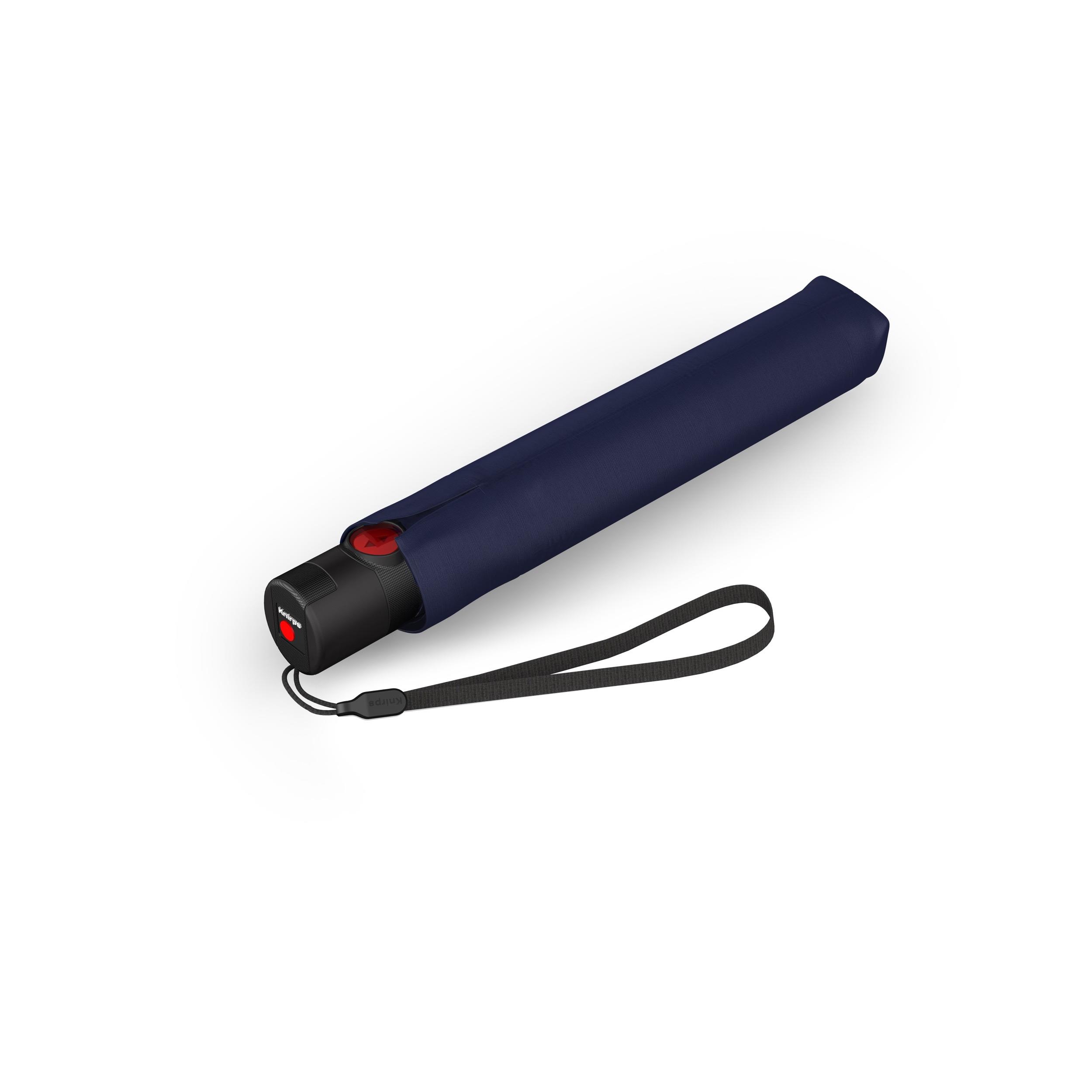 Knirps U.200 ultra light duomatic, navy with black UV coating and heat shield 5 Jahre Garantie