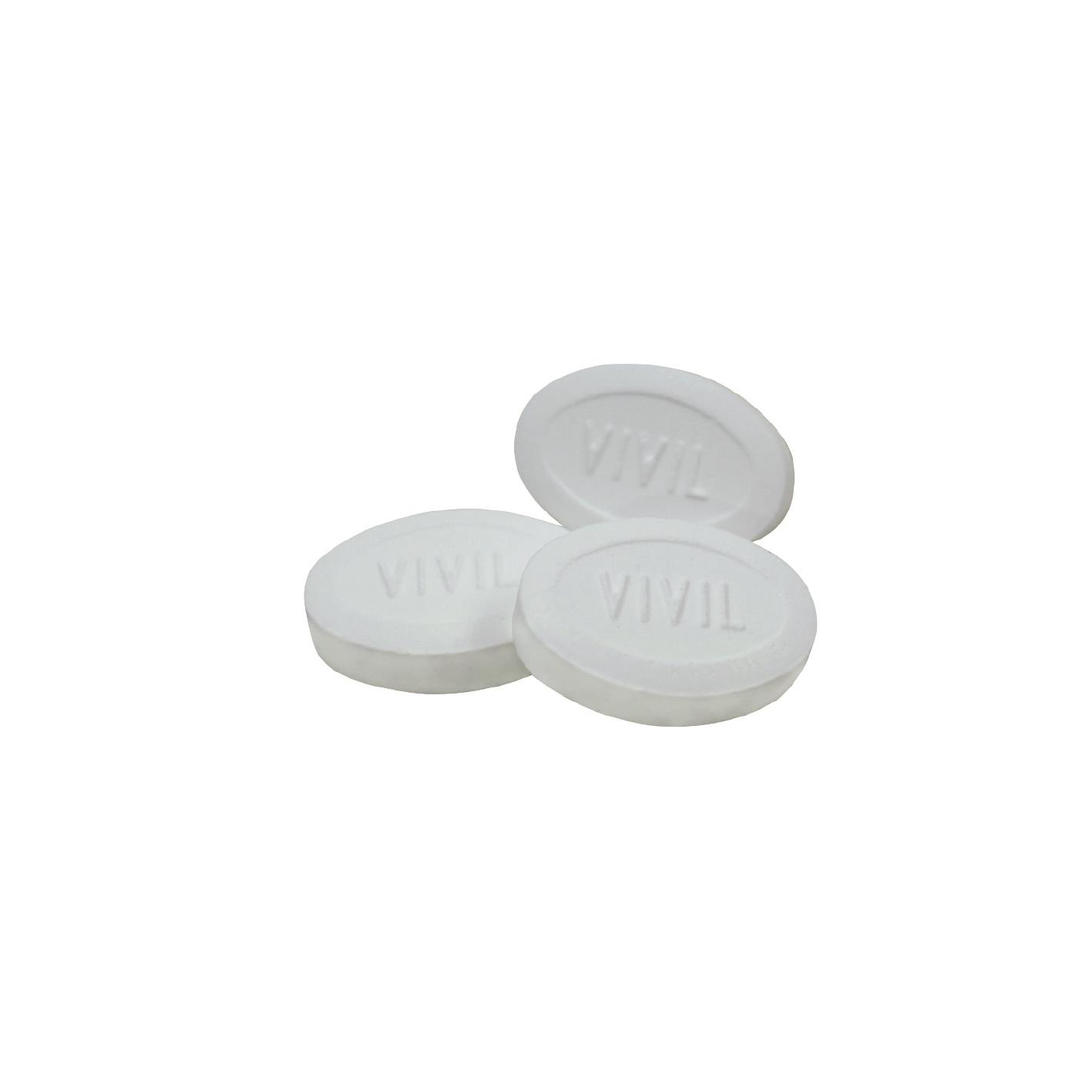 Klick-Dose-57, blank 20 g, Inhalt: VIVIL Extra Strong, zuckerfrei (Dose)
