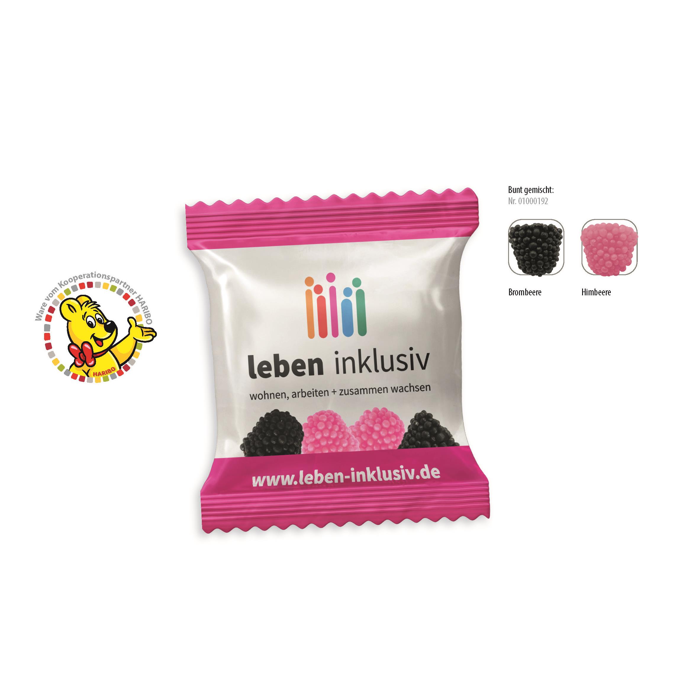 HARIBO Berries Werbetüte,   4 Stück, Inhalt: HARIBO Berries
