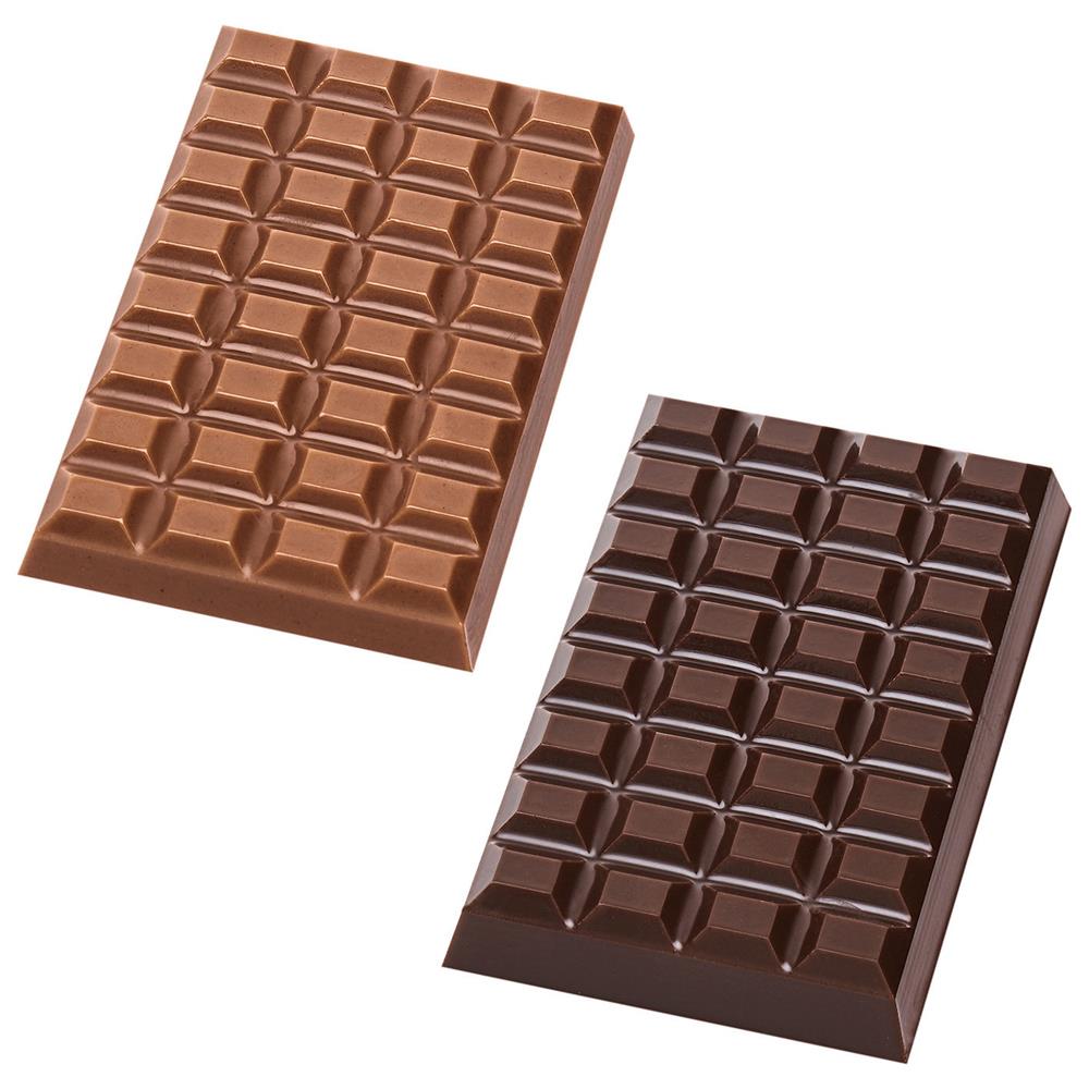 Schokolade 10 g Täfelchen,   1 Stück, Inhalt: Callebaut Vollmilch