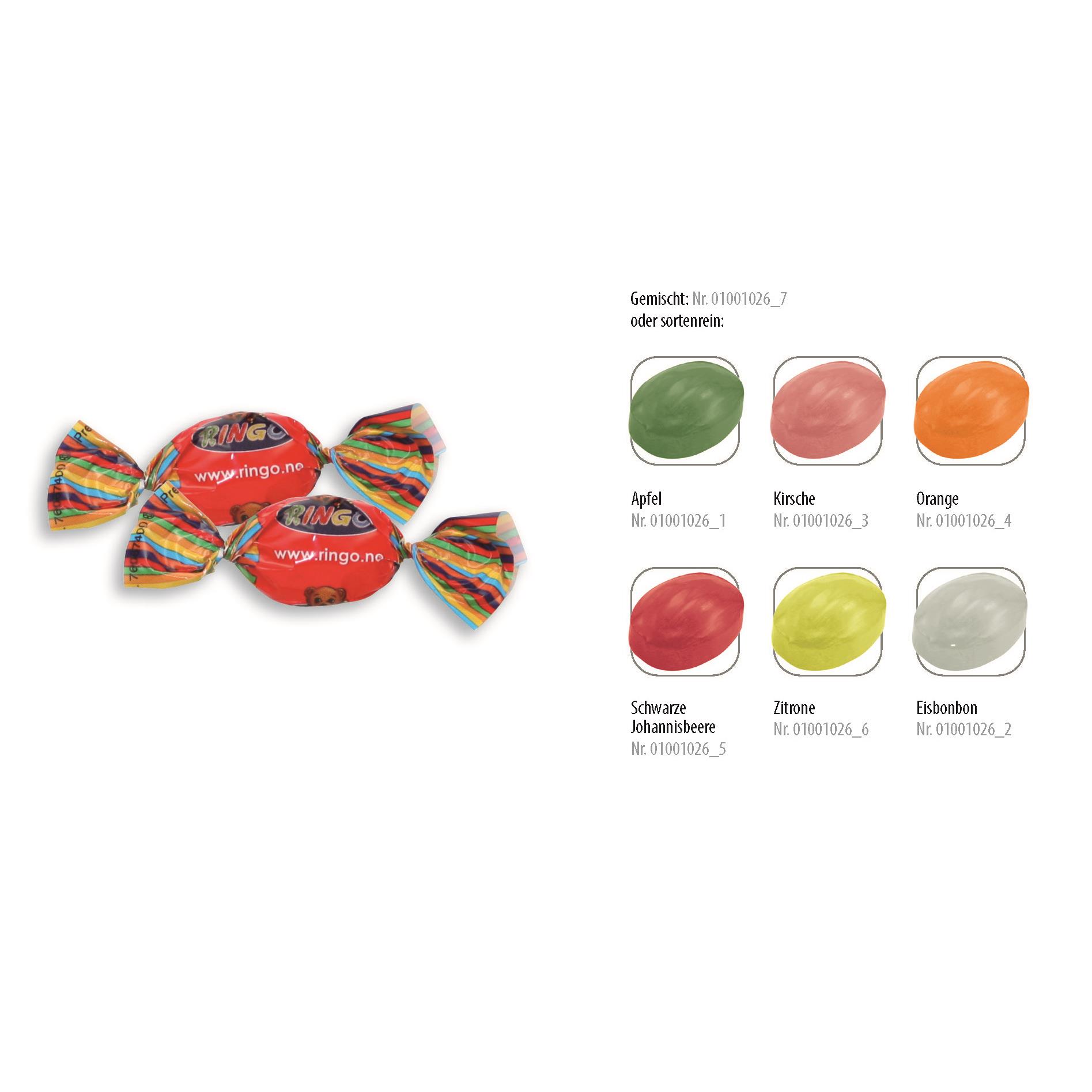 Bonbon Wickler,   1 Stück, Inhalt: Eisbonbon