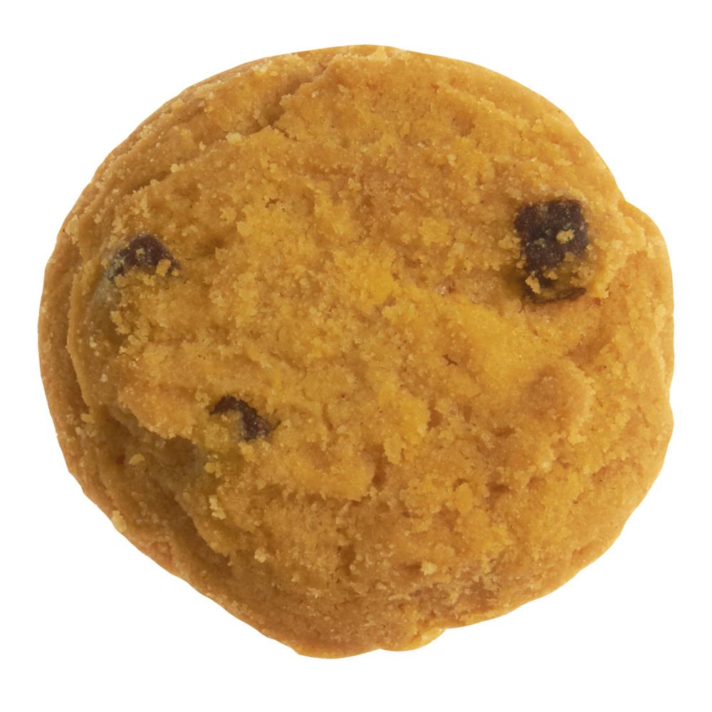 Cookies Bodenstandbeutel mit Werbeaufkleber,   5 Stück, Inhalt: Coffee Cookies Cranberry