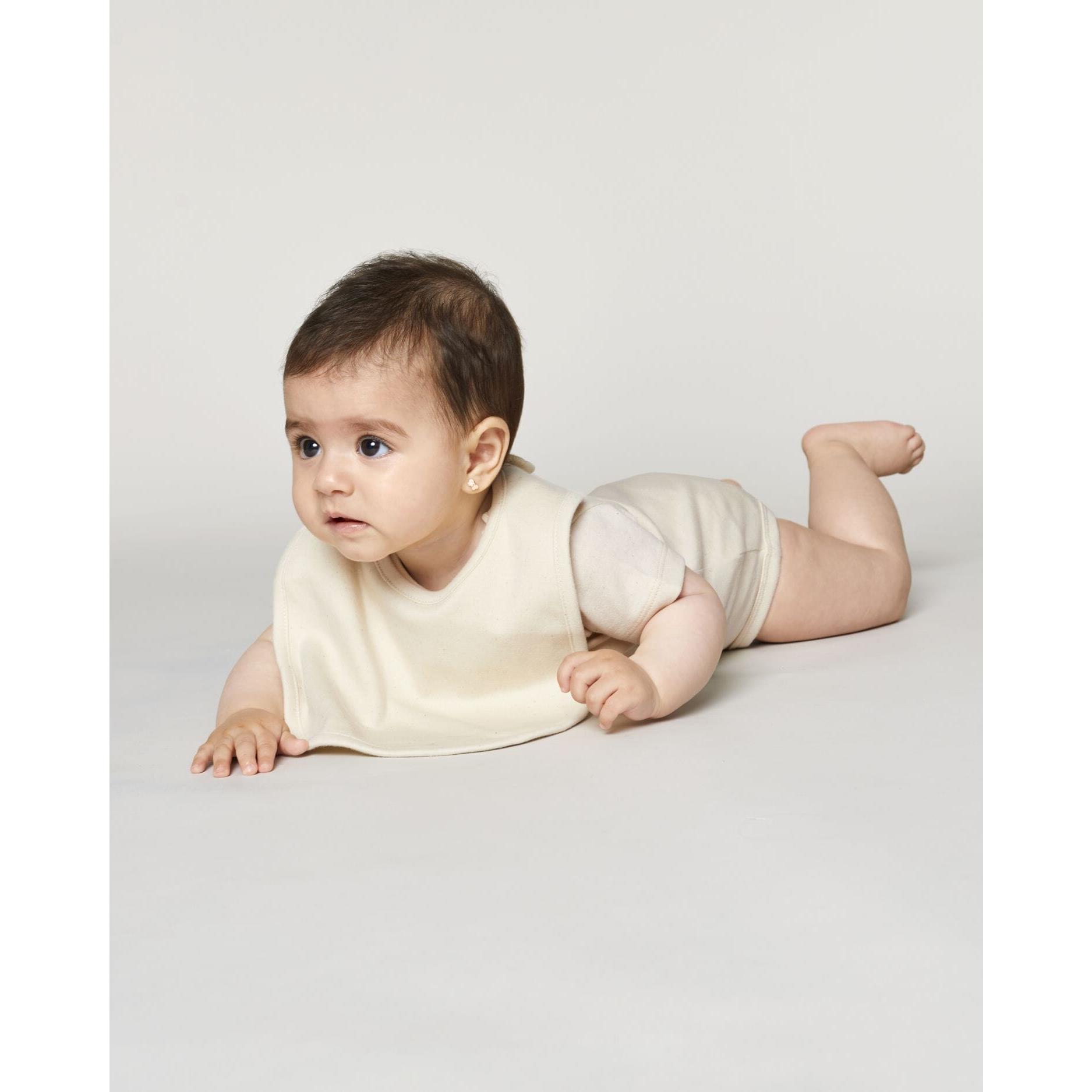 S/S Baby Bib, 210 gr/m²