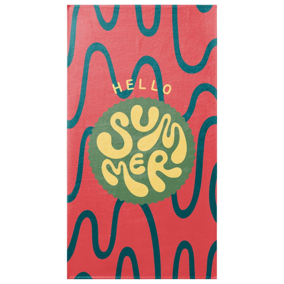 Sophie Muval Sublimation Badetuch 140x70 cm, 350 gr/m²