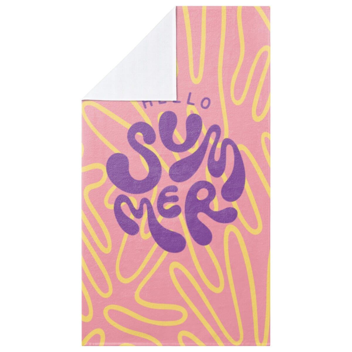 Sophie Muval Sublimation Strandtuch 180x100 cm, 350 gr/m²