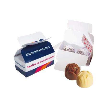 2 Belgische Schokoladenbonbons aus feinster Barry Callebaut Schokolade