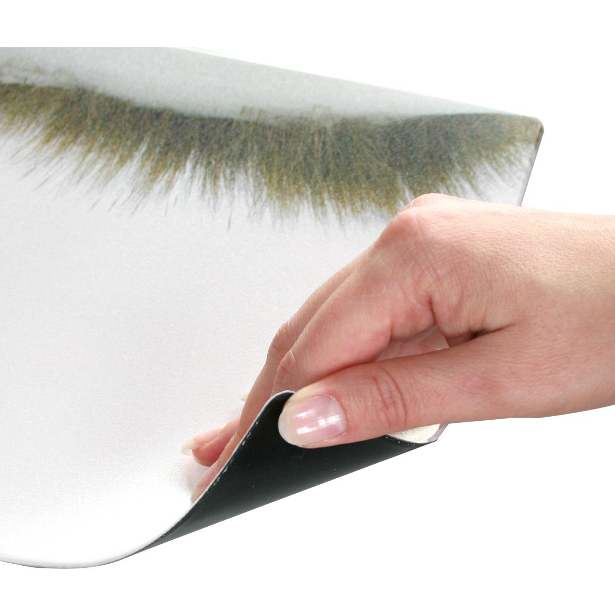 Mousepad QUADRO MEMO-pad, 200 x 240 mm, Einschub seitlich geöffnet, 1,6 mm dick