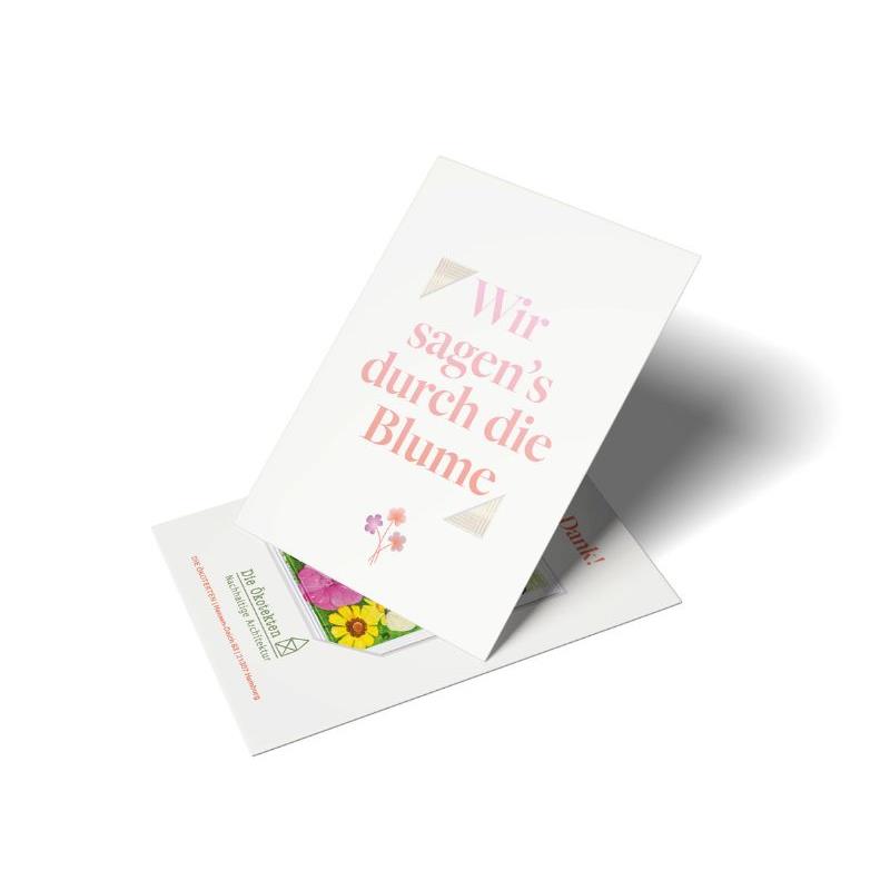 PlantCard A6 - Samenkarte