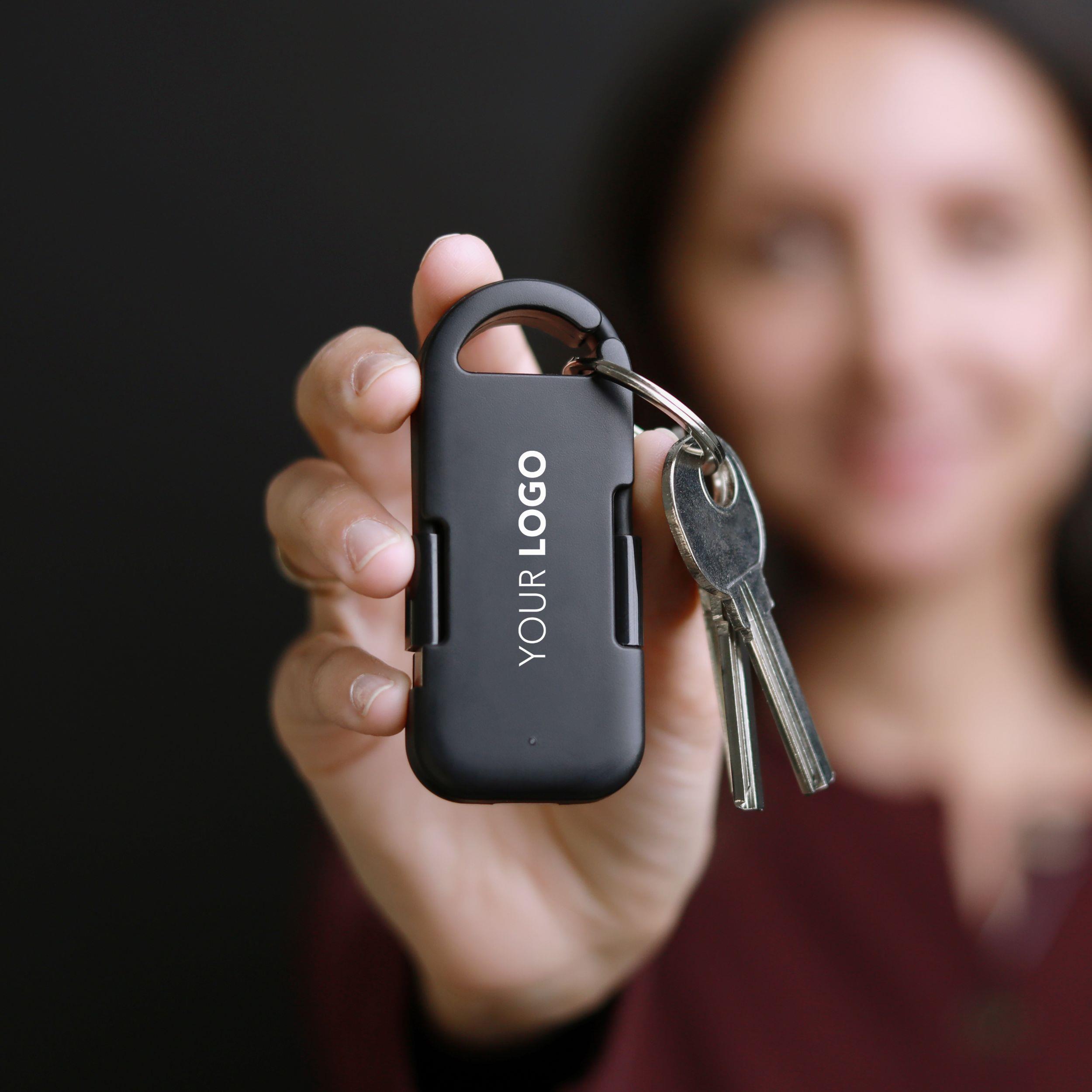 Evergreen Go - Die Notfall-Powerbank für den Schlüsselbund - Schwarz