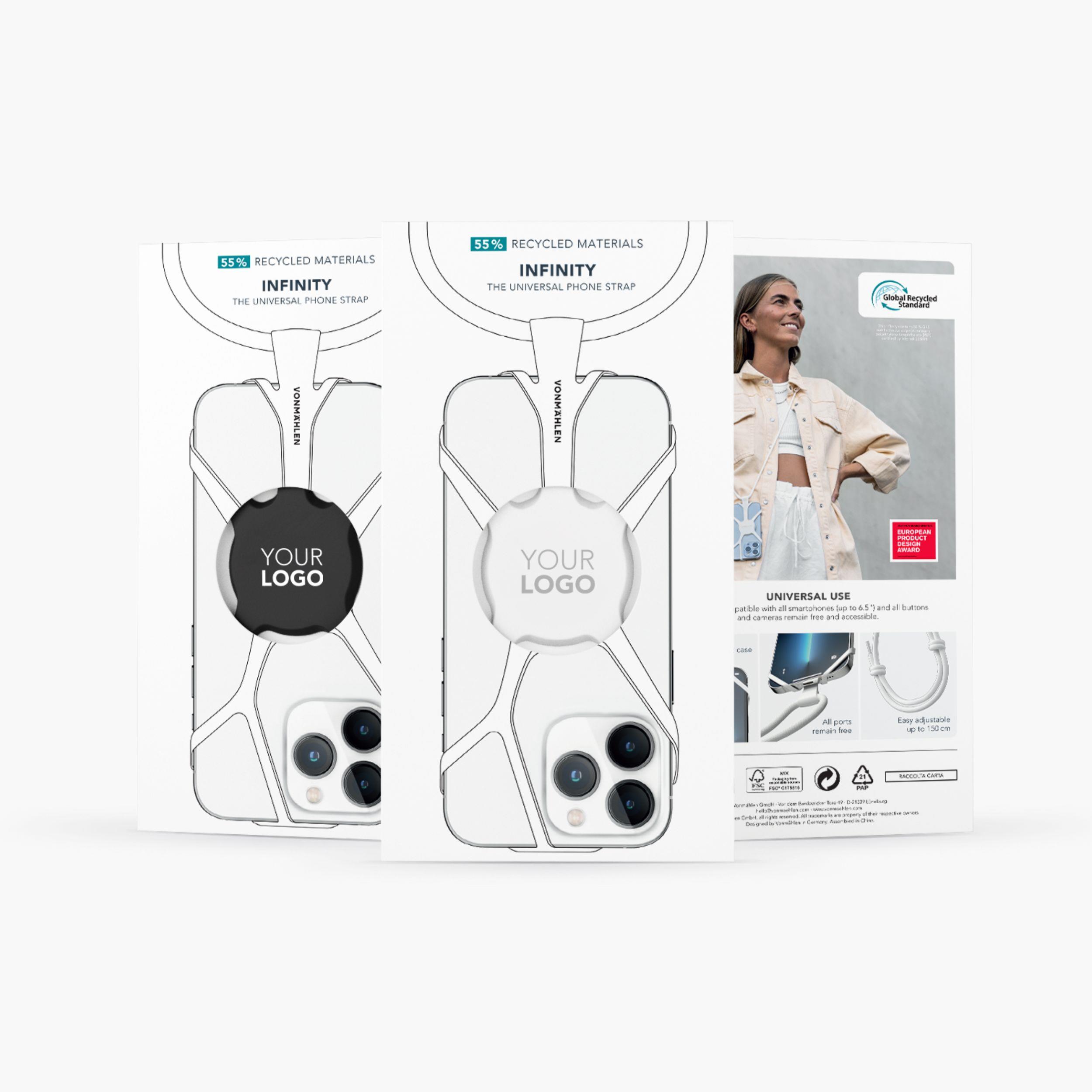 Infinity - Die universelle Handy-Kette - Weiß