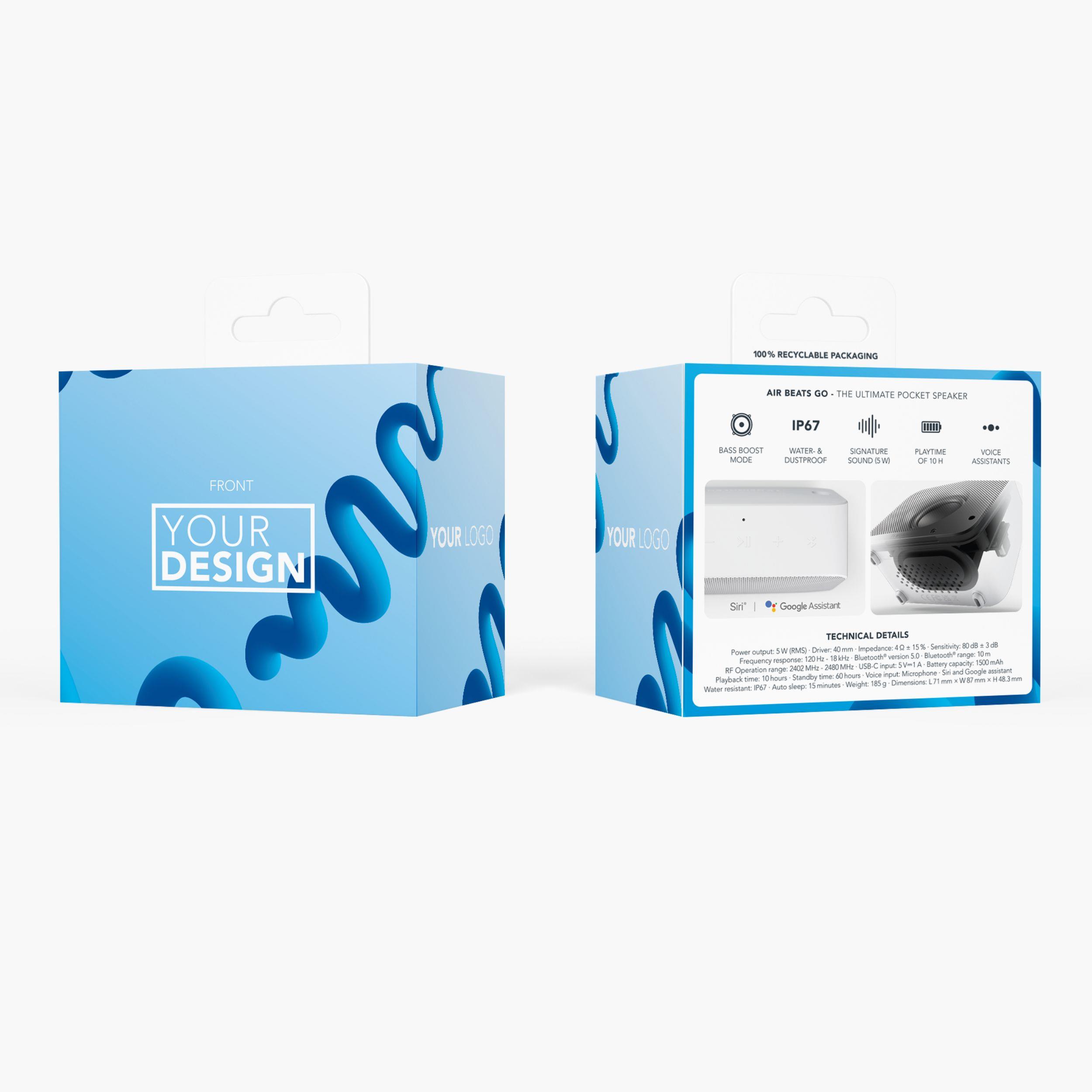 Air Beats Go - Der ultimative Pocket-Speaker - Pantone
