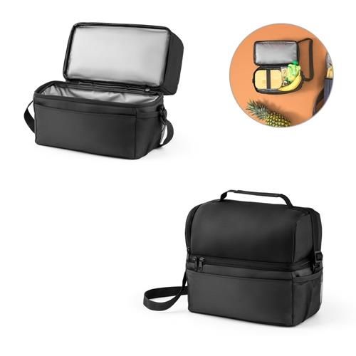 ZIPPERS COOLER. Kühltasche mit 8´5l Volumen aus 300D und 840D Jacquard