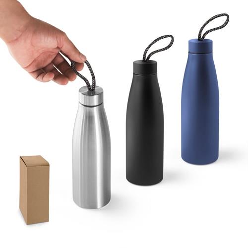 MORGAN. Trinkflasche aus 90% recyceltem Edelstahl 710 mL