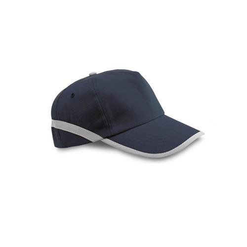 JONES. Kappe aus Polyester (160 g/m²) mit Reflektorelementen