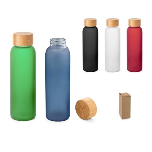 LILLARD GLASS. Trinkflasche aus Mattglas 500ml