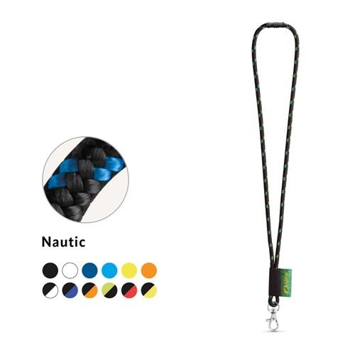 MANSFIELD. SET Lanyard NAUTIC Long (Ø 7 mm) mit 9 mm Schnappkarabiner und Ø 7 mm Sicherheitsverschluss