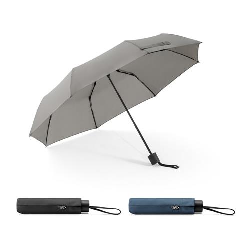 ´AIDEN. Regenschirm 21´´, aus recyceltem Polyester (100% rPET) Pongee 190T, in 3 Teile faltbar´