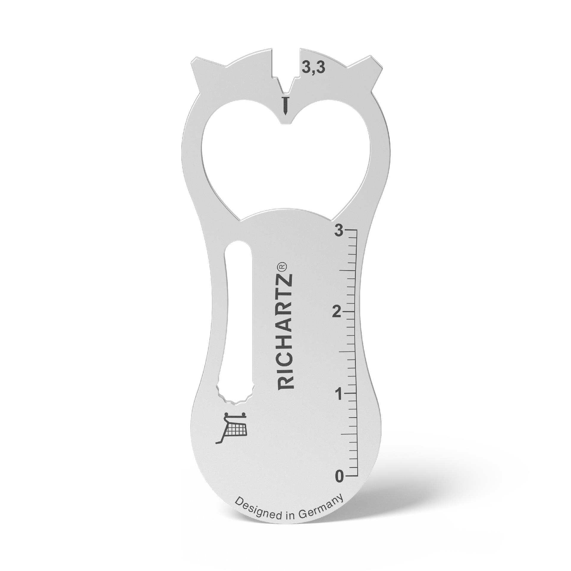RICHARTZ® EINKAUFSWAGENLÖSER heart