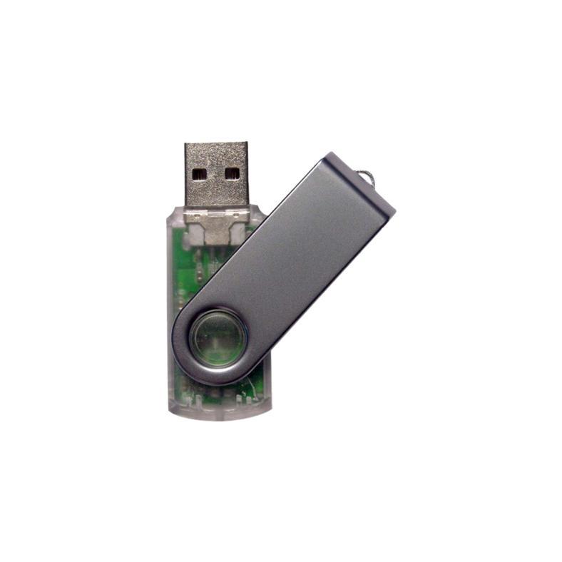 USB-Stick C05 USB 2.0 Flash Disk   8 GB Transparent