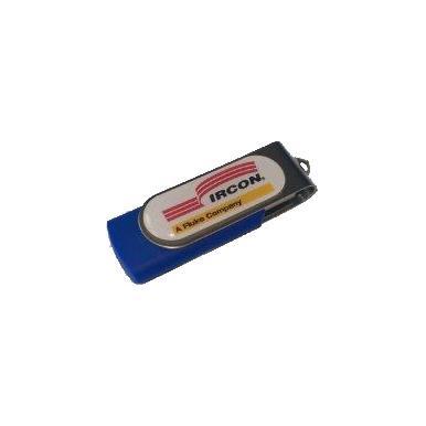 USB-Stick C05 Doming USB 2.0 Flash Disk  64 GB Blau
