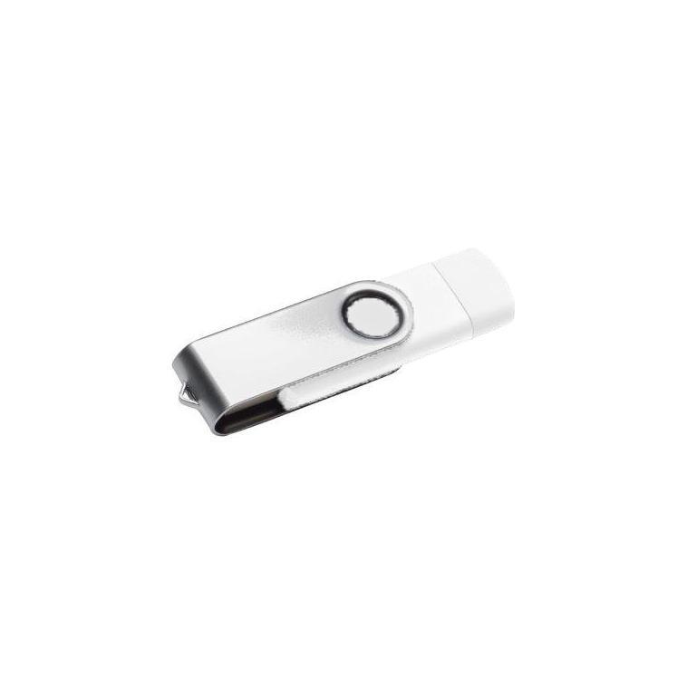 USB-Stick C05 Micro USB 2.0 Flash Disk  64 GB Weiß