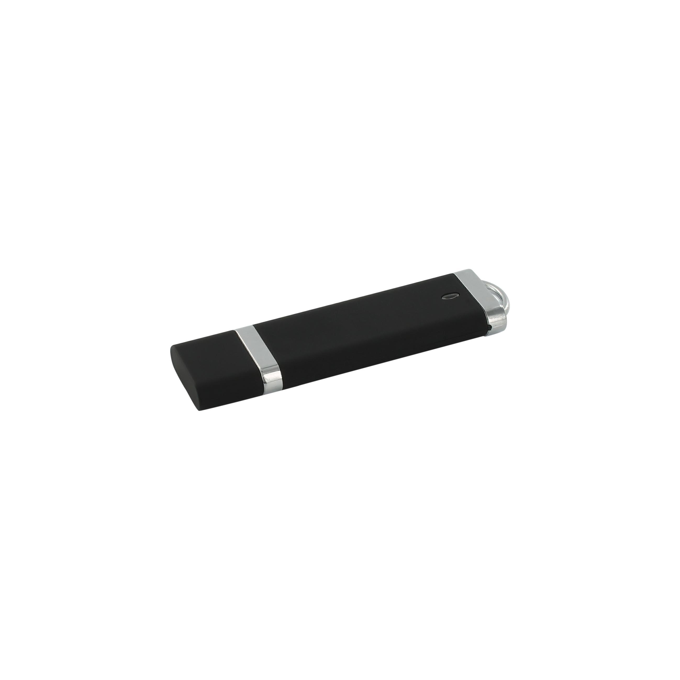 USB-Stick C10 USB 2.0 Flash Disk   1 GB Schwarz matt (gummiert)