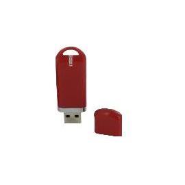 USB-Stick F32 USB 2.0 Flash Disk   1 GB Rot