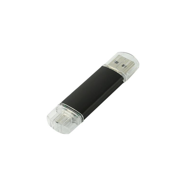 USB-Stick F47 Micro USB 2.0 Flash Disk   4 GB Schwarz