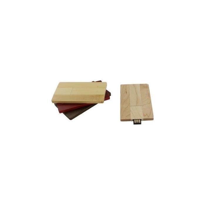 USB-Stick H21 USB 2.0 COB  16 GB Rotholz
