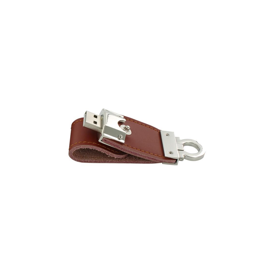 USB-Stick L01 USB 2.0 Flash Disk   1 GB Braun