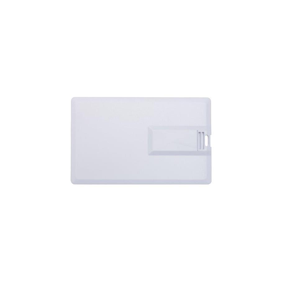 USB-Stick Credit Card 5 USB 2.0 COB   4 GB Weiß
