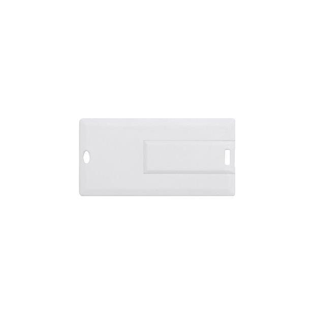USB-Stick Mini Credit Card 6 USB 2.0 COB  32 GB Weiß