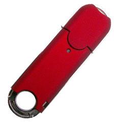 USB-Stick C21 gummiert USB 2.0 Flash Disk   2 GB Rot