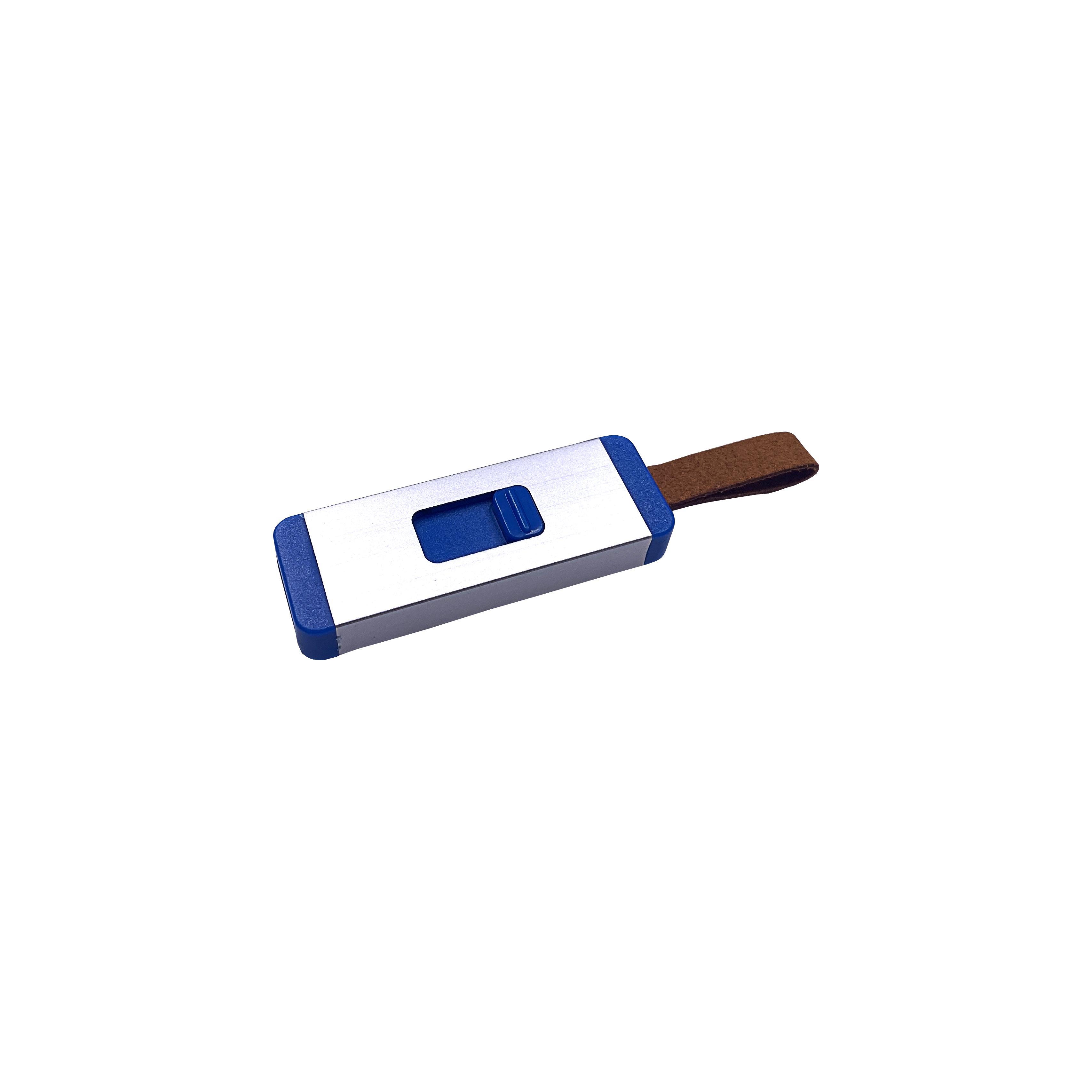 USB-Stick F95 USB 2.0 Flash Disk   2 GB Silber/Blau